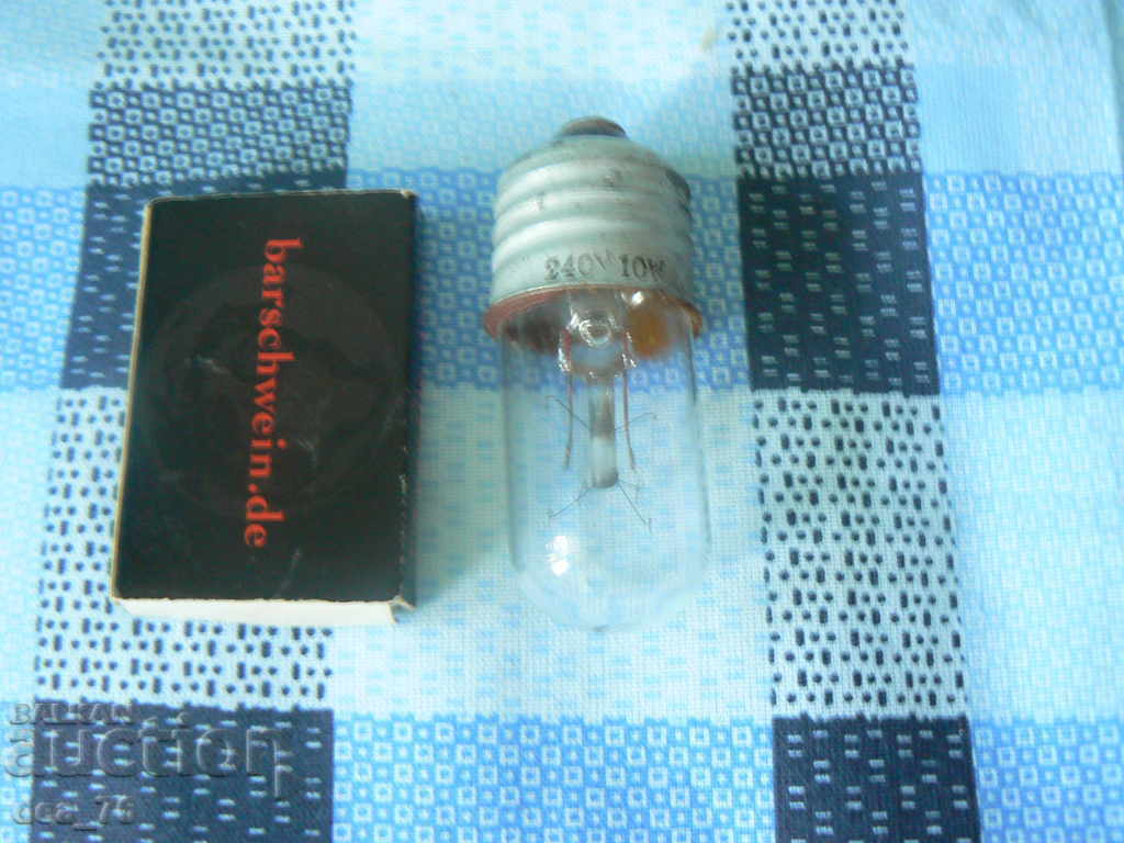 Old bulb - working