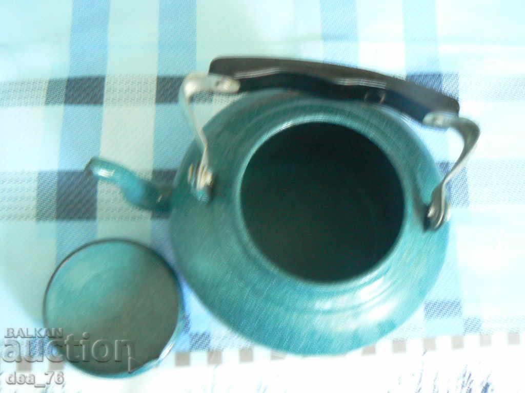 Old Enamelled Kettle with price 20.00 BGN | € 10.23 Old Enamelled Kettle with price 20.00 BGN | € 10.23
