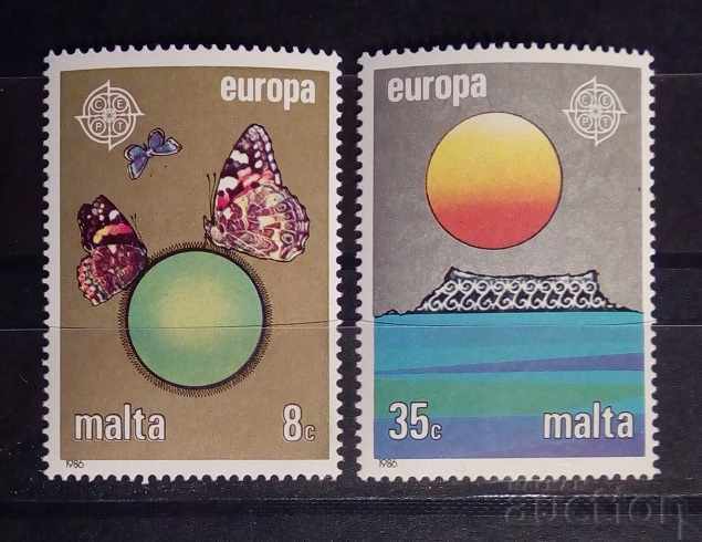 Malta 1986 Europa CEPT Fluturi MNH