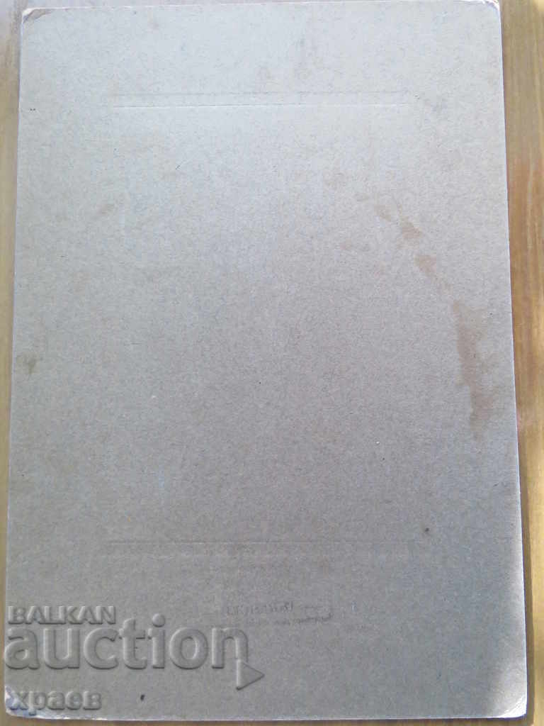 Auction  OLD PHOTO - CARDBOARD - LARGE - 0369