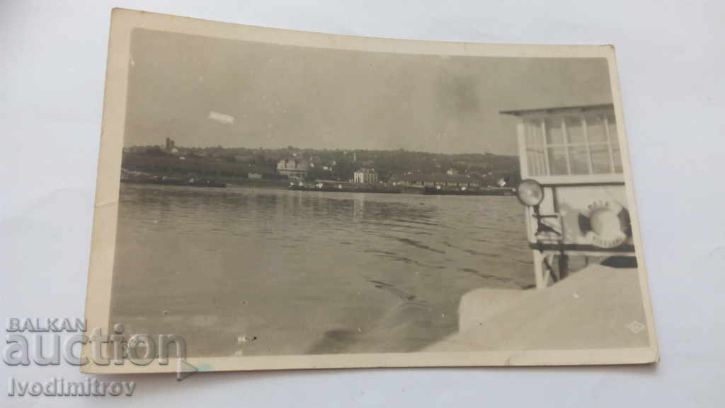 Carte poștală pe Dunărea Gr. Paskov 1940
