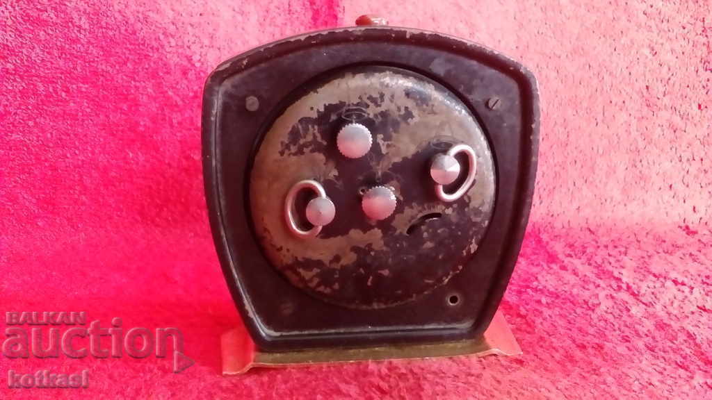 Old Soviet desk clock Alarm clock Slava SLAVA USSR Russia - 5