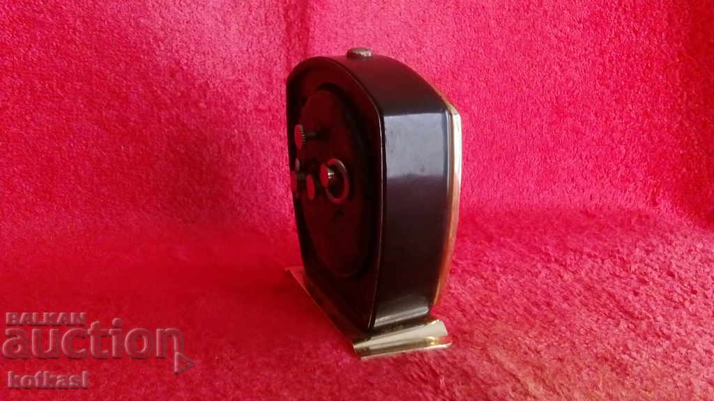 Old Soviet desk clock Alarm clock Slava SLAVA USSR Russia - 6