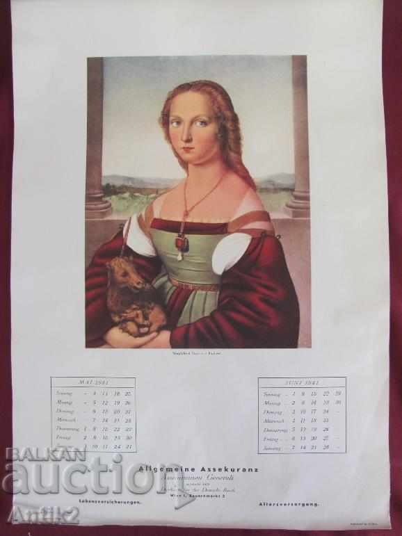 Delivery of 1941 Calendar Italian Artists 15th-17th Century Delivery of 1941 Calendar Italian Artists 15th-17th Century