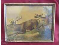 19ος αιώνας Αυθεντική Χρωμολιθογραφία - Ελένη