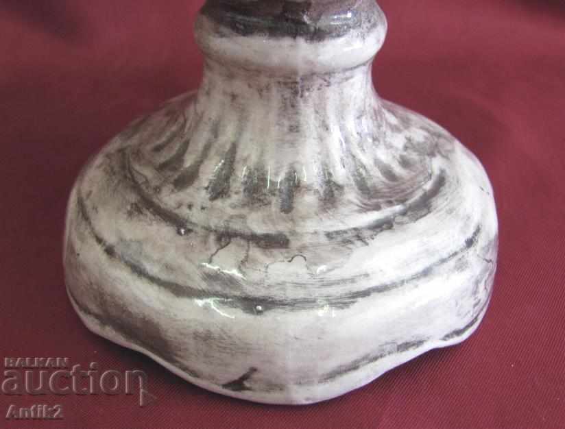 Old Big Porcelain Vase - 6