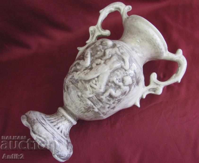 Old Big Porcelain Vase - 7