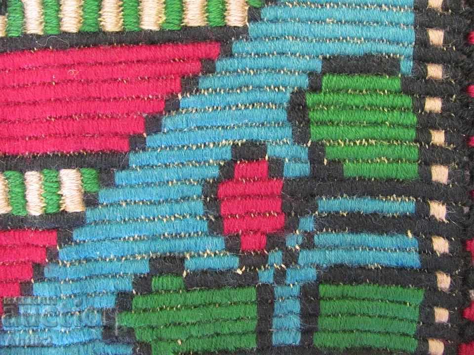 19th Century Hand Embroidered Carpet, Covior - 5 19th Century Hand Embroidered Carpet, Covior - 5