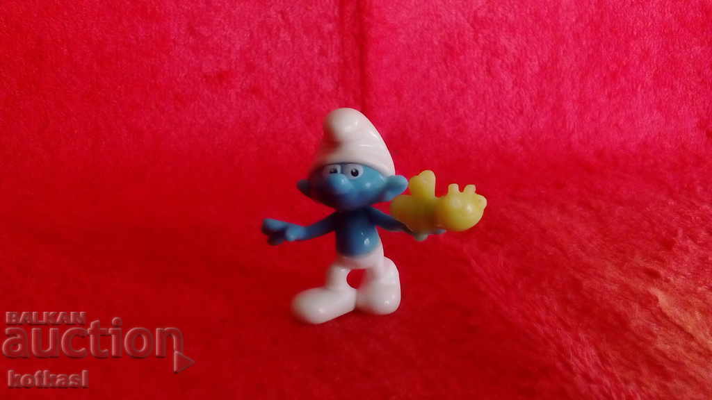 Chocolate Egg Smurf Figure