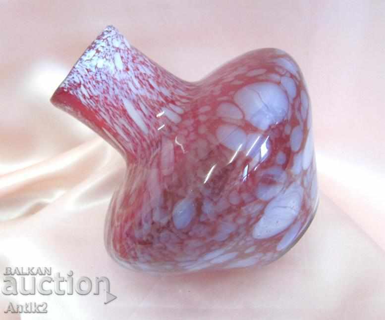 Auction Old Crystal Glass Vase Auction Old Crystal Glass Vase