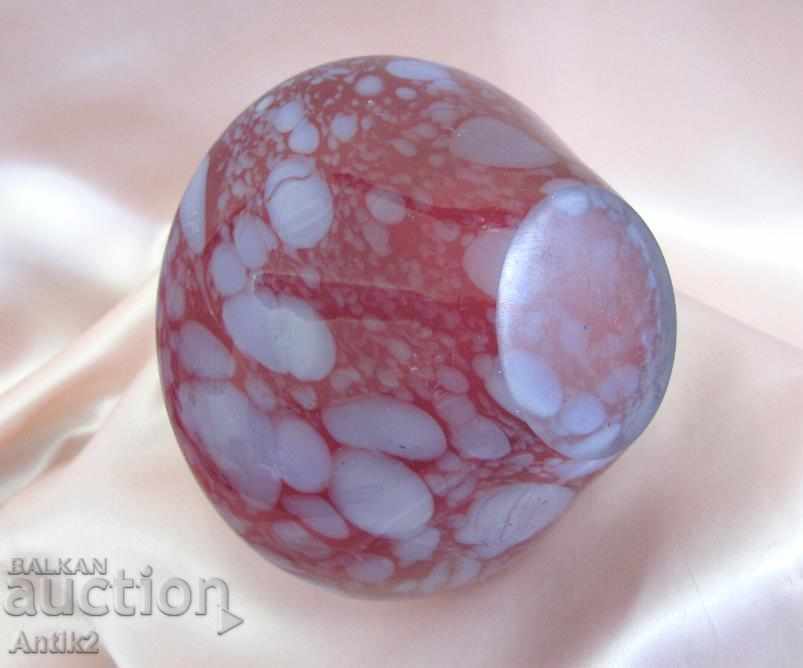 Old Crystal Glass Vase - 7 Old Crystal Glass Vase - 7