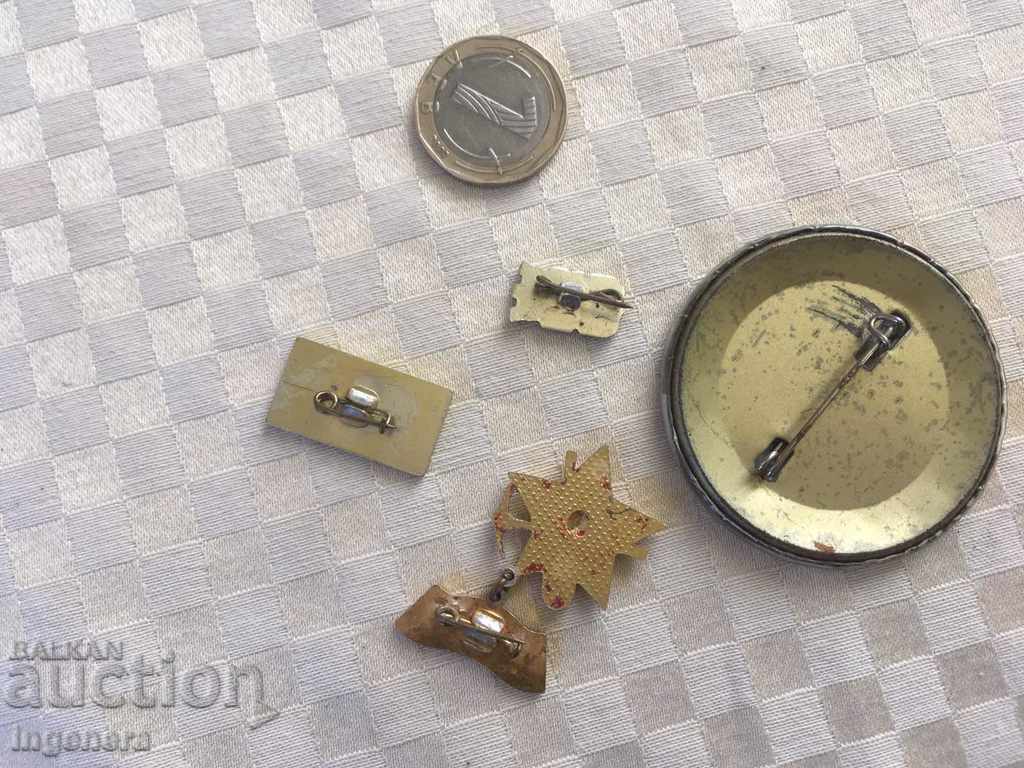 Badge Badge - 4 pcs - 5 Badge Badge - 4 pcs - 5