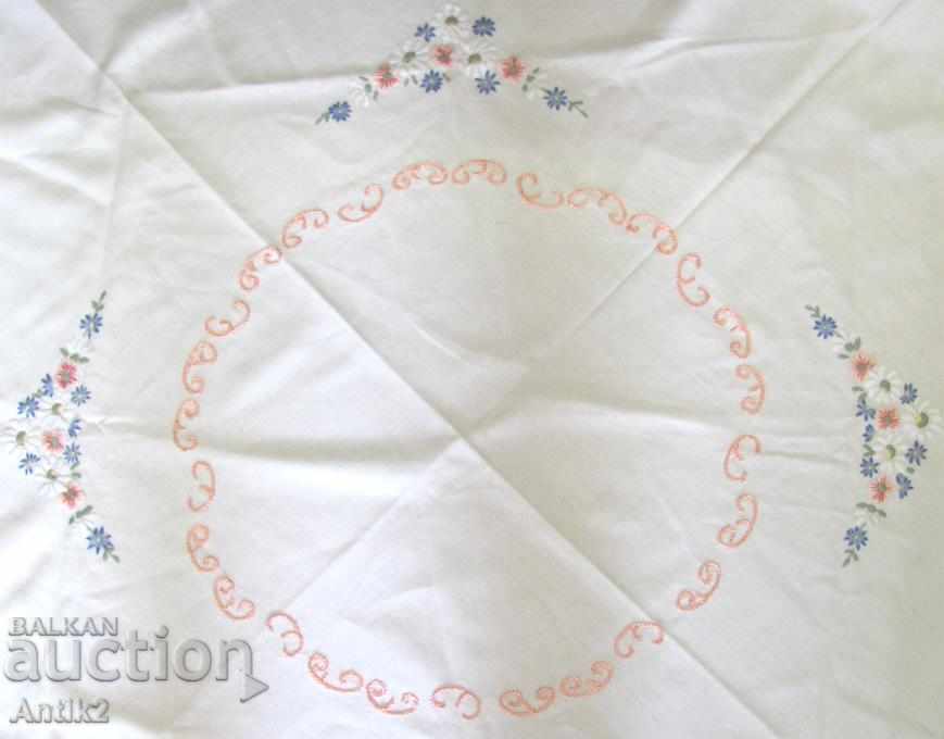 Old Hand Embroidery Table Cover with price 80.00 BGN | € 40.90 Old Hand Embroidery Table Cover with price 80.00 BGN | € 40.90