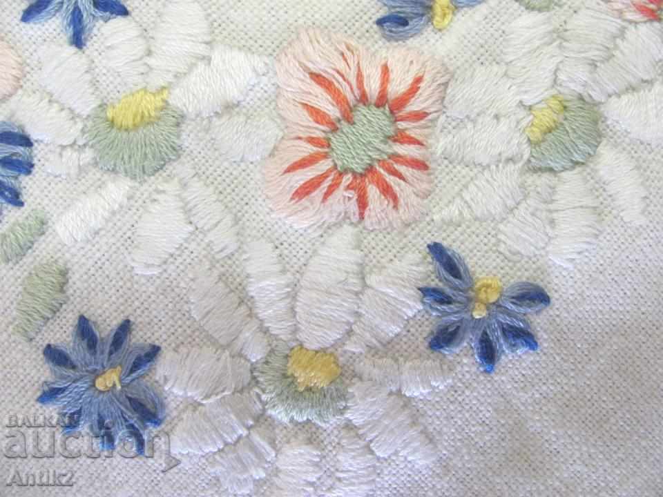 Old Hand Embroidery Table Cover - 5 Old Hand Embroidery Table Cover - 5