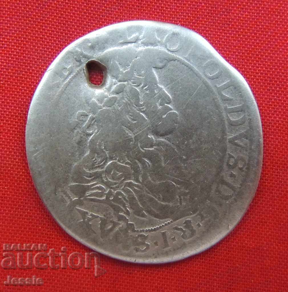 15 Kreuzer Austria-Hungary 1664 Silver - Leopold I