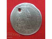 15 кройцера Австроунгария 1664 сребро - Леополд I