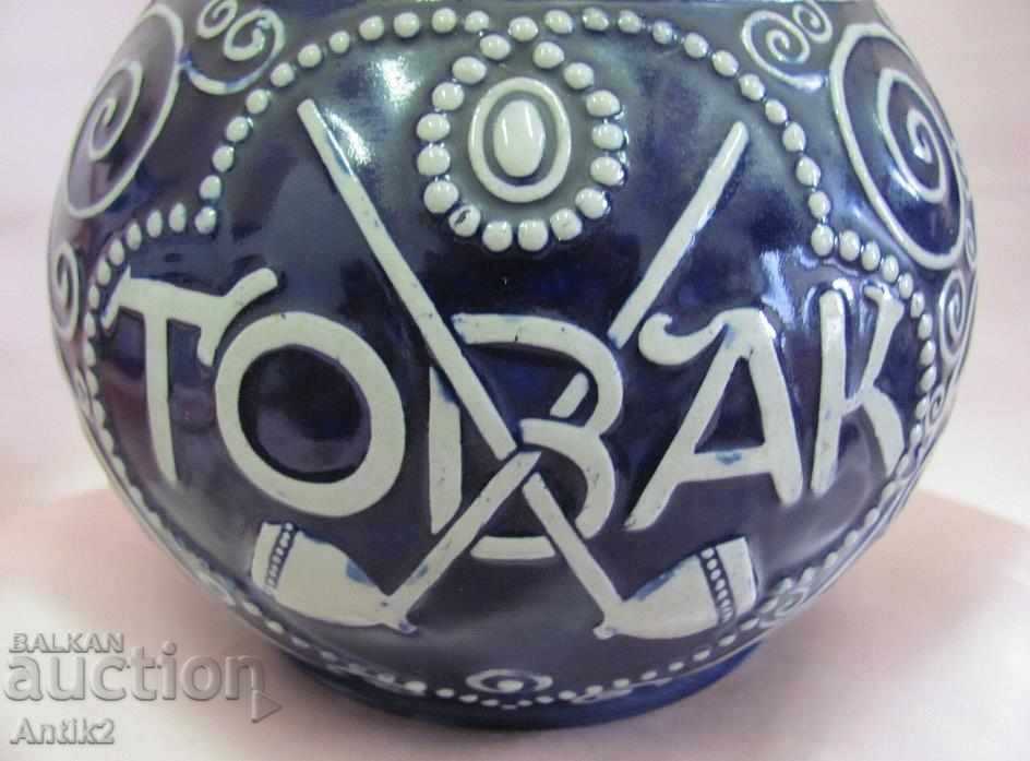Author's Cup Lost Porcelain TOBAK marked with price 120.00 BGN | € 61.36