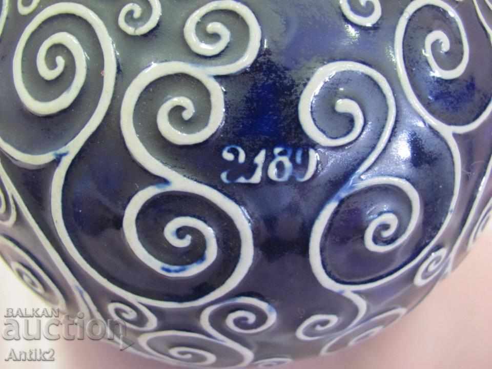 Auction  Author's Cup Lost Porcelain TOBAK marked