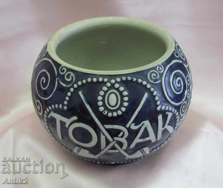 Delivery of Author's Cup Lost Porcelain TOBAK marked