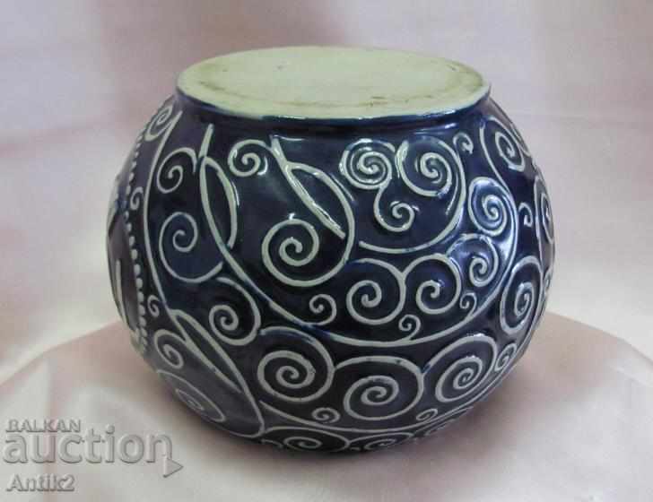 Author's Cup Lost Porcelain TOBAK marked - 6