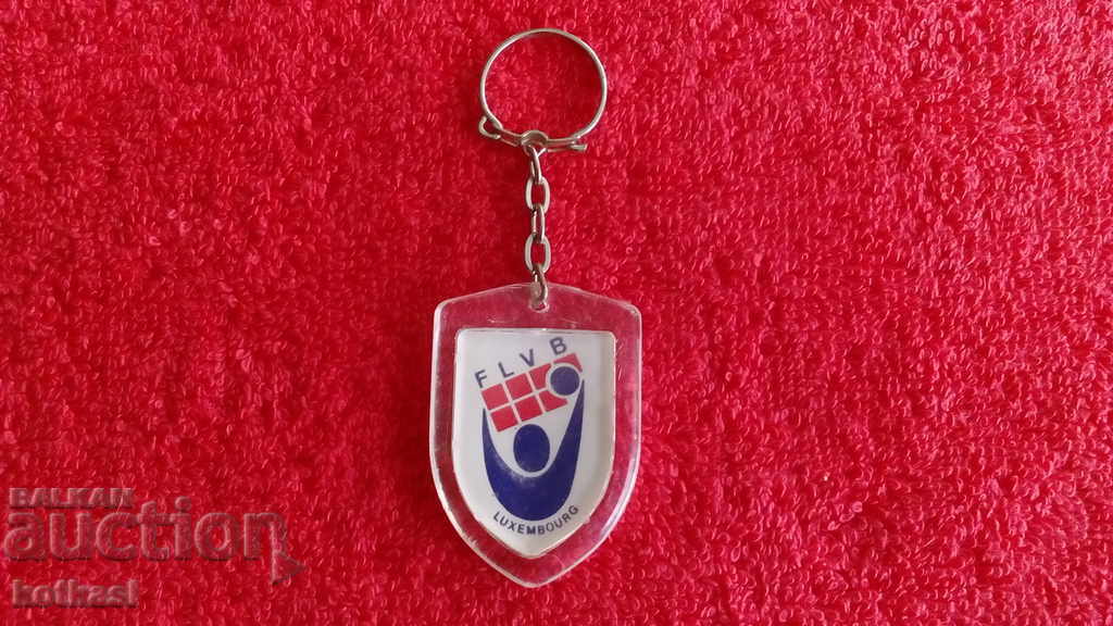 Old keychain sports Federation Volleyball Luxenburg