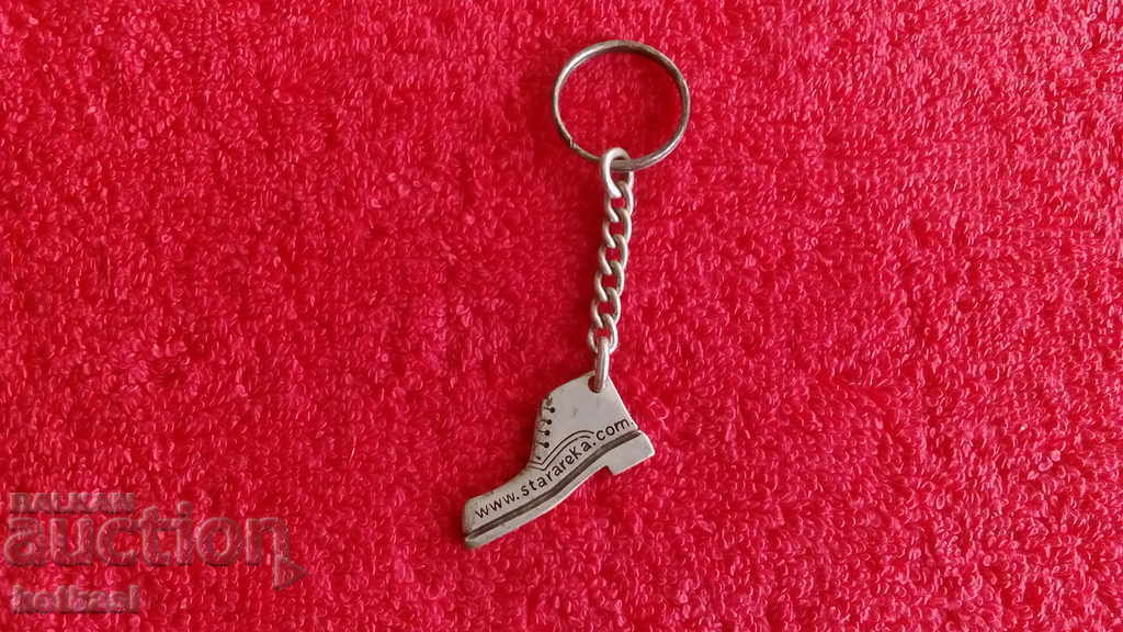 Auction Old key chain Shoe Italy Auction Old key chain Shoe Italy