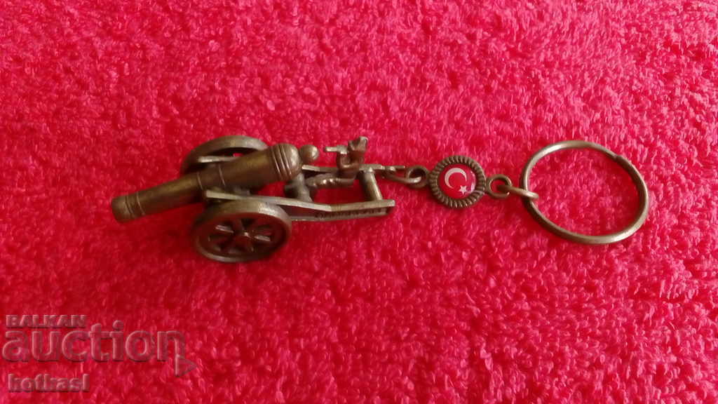 Keychain Cannon Top Artillery Turkey Canakkale