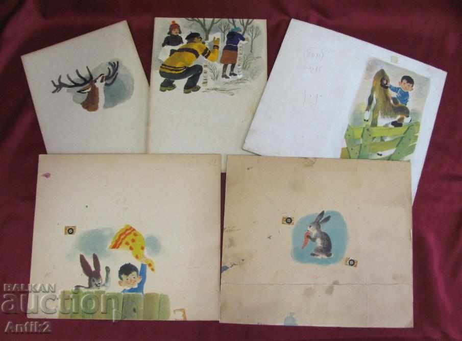 50 Original Drawings Design for Children's Watercolor Book with price 330.00 BGN | € 168.73 50 Original Drawings Design for Children's Watercolor Book with price 330.00 BGN | € 168.73