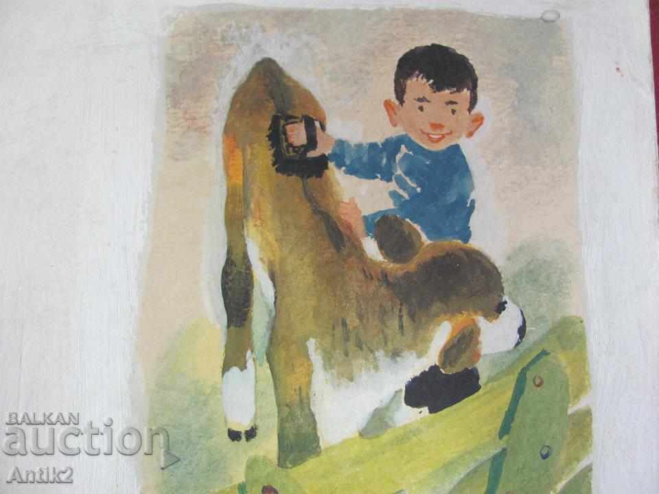 Delivery of 50 Original Drawings Design for Children's Watercolor Book Delivery of 50 Original Drawings Design for Children's Watercolor Book