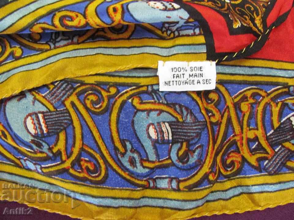 Old Original Silk Ladies Scarf - 7 Old Original Silk Ladies Scarf - 7