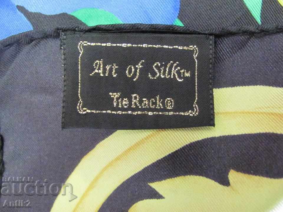 Star Silk Ladies Scarf Art of Silk Italy - 6 Star Silk Ladies Scarf Art of Silk Italy - 6