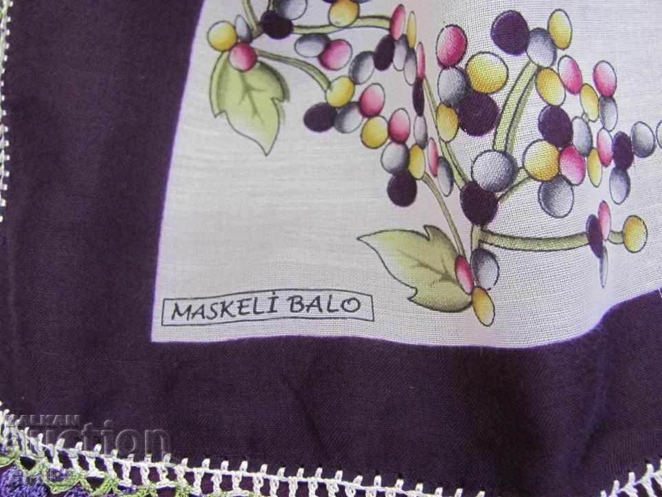 Old Cotton Turkish Ladies Scarf - 5