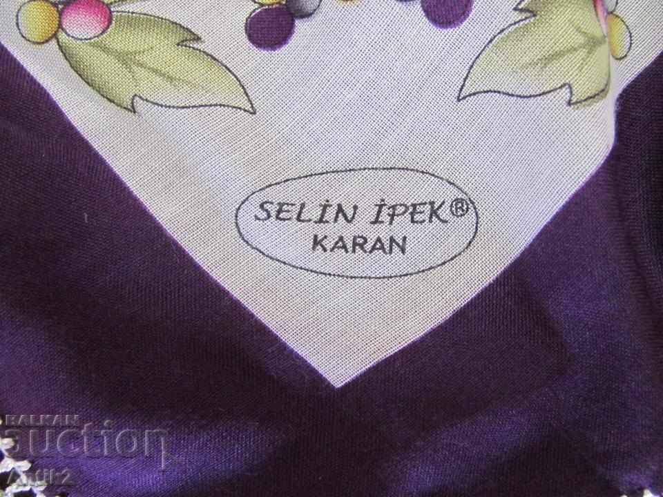 Old Cotton Turkish Ladies Scarf - 6