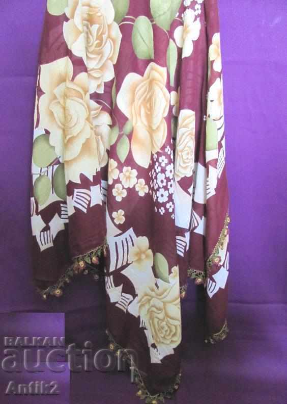 Old Cotton Turkish Ladies Scarf - 7