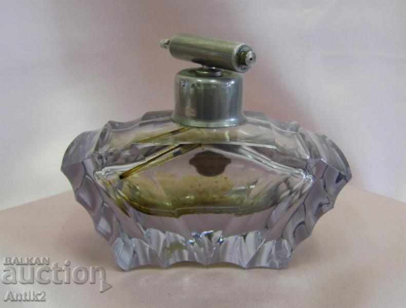Old Crystal Bottle for Perfume - 5 Old Crystal Bottle for Perfume - 5