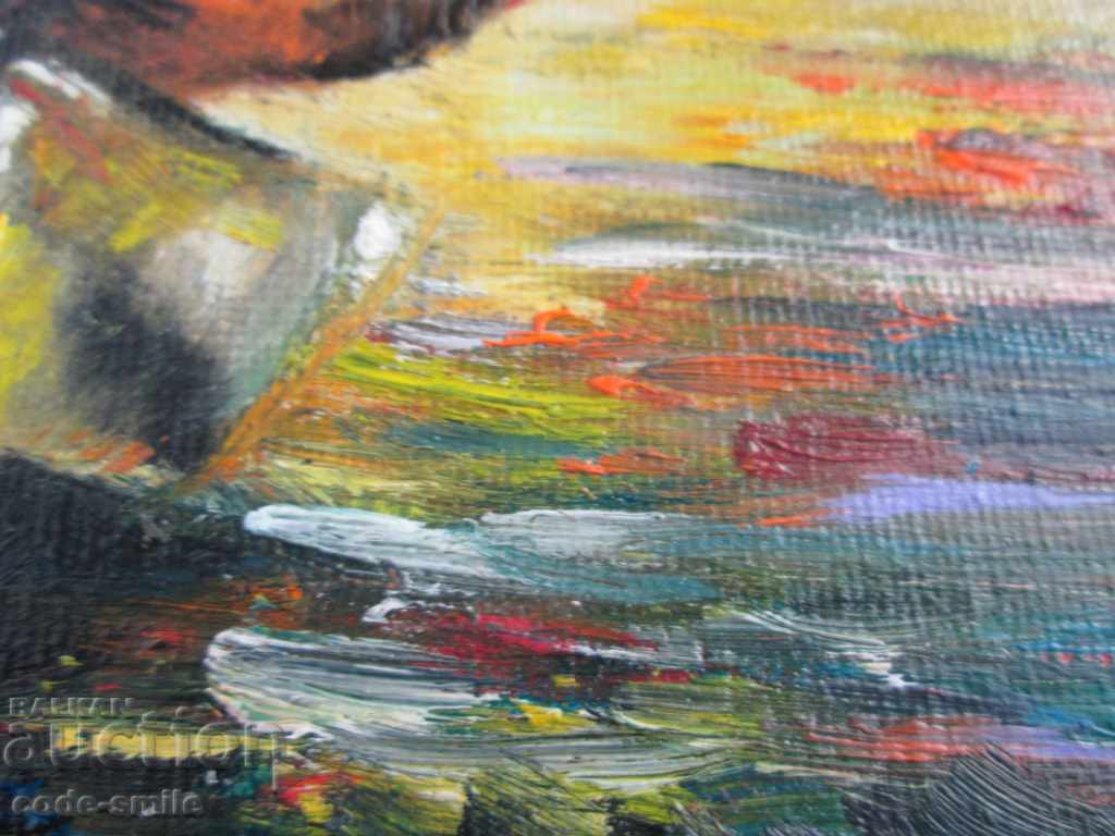 Auction Picture "sailboat" seascape painting drawing oil Auction Picture "sailboat" seascape painting drawing oil