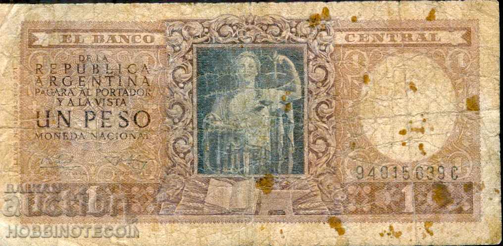ARGENTINA ARGENTINA 1 Peso emisie 195* sub 1