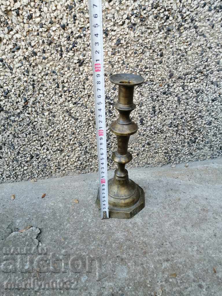 Renaissance bronze / brass / candlestick - 6 Renaissance bronze / brass / candlestick - 6