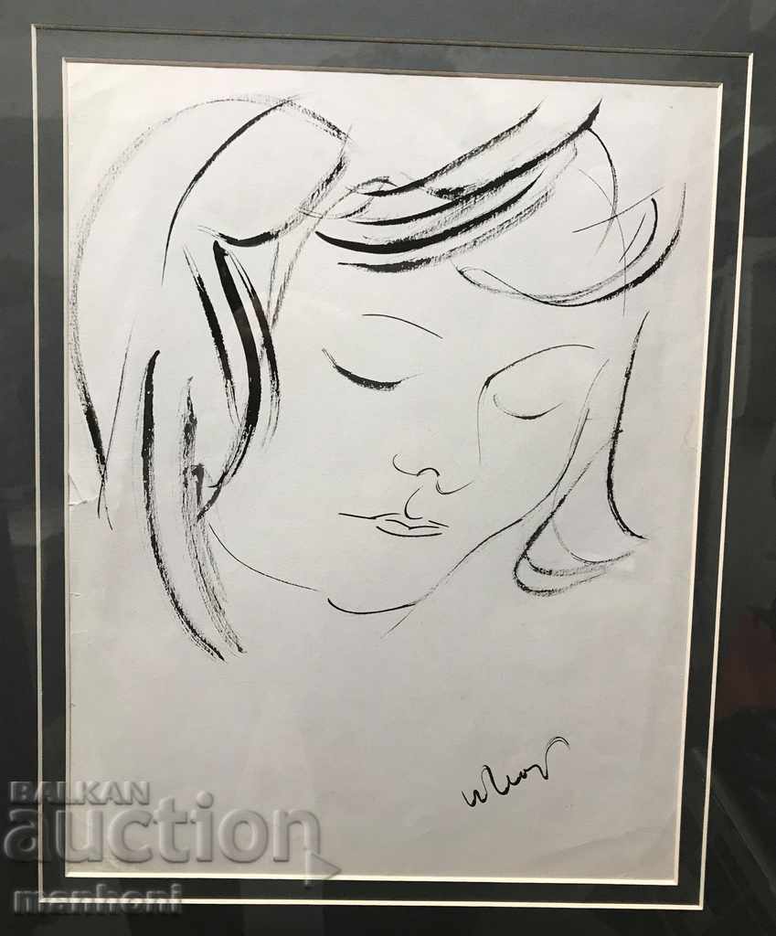 Delivery of 1408 Ivan Georgiev Rembrandt two portraits of a girl drawing