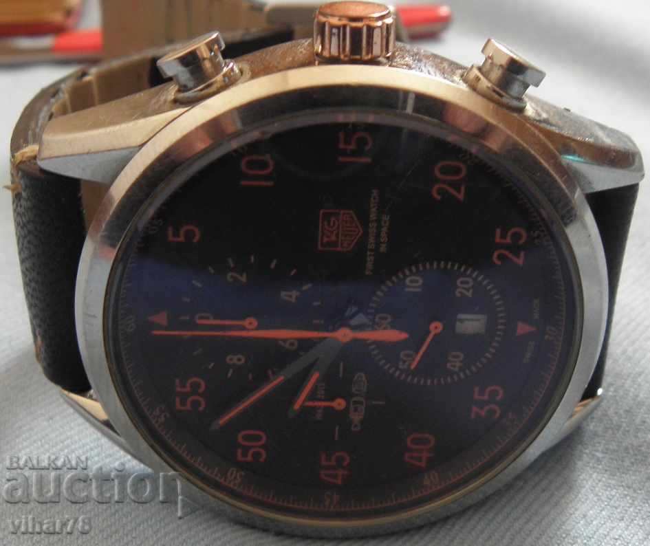 Auction  HEUER WATCH-CHRONOGRAPH-RARE MODEL