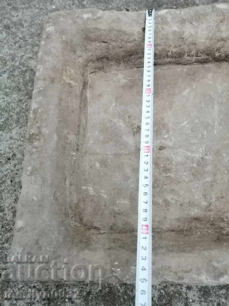 Stone trough for a fountain, fence, or stone planter - 7 Stone trough for a fountain, fence, or stone planter - 7