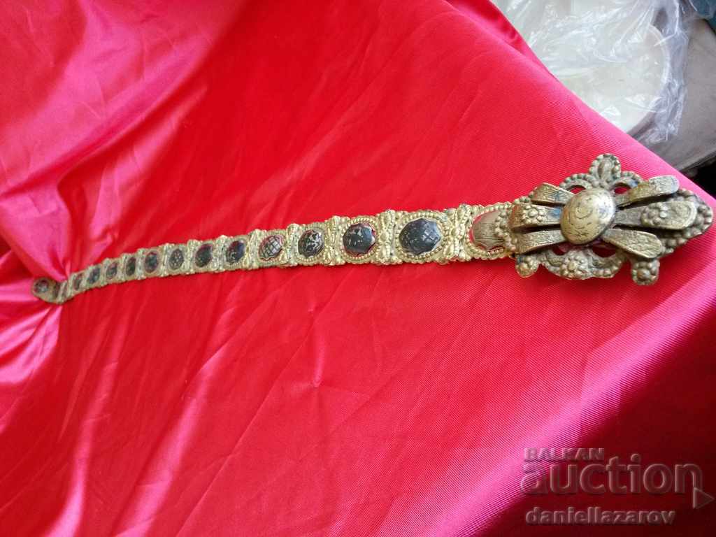 Centură Otomană Unică Niello, Argint, OTOMAN - 6 Centură Otomană Unică Niello, Argint, OTOMAN - 6