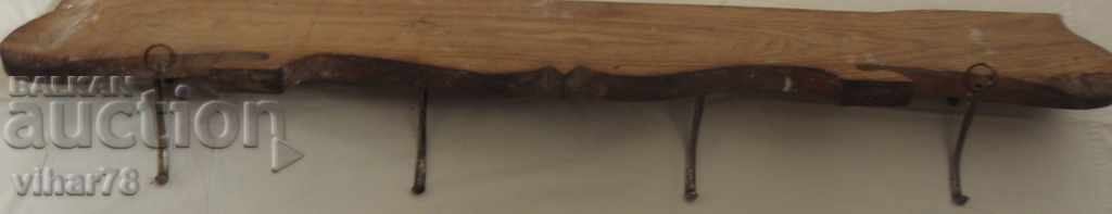 Δημοπρασία Παλιά αστική κρεμάστρα ξύλινη