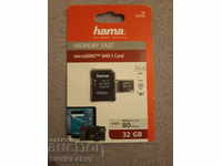 HAMA MicroSD 32GB memory card
