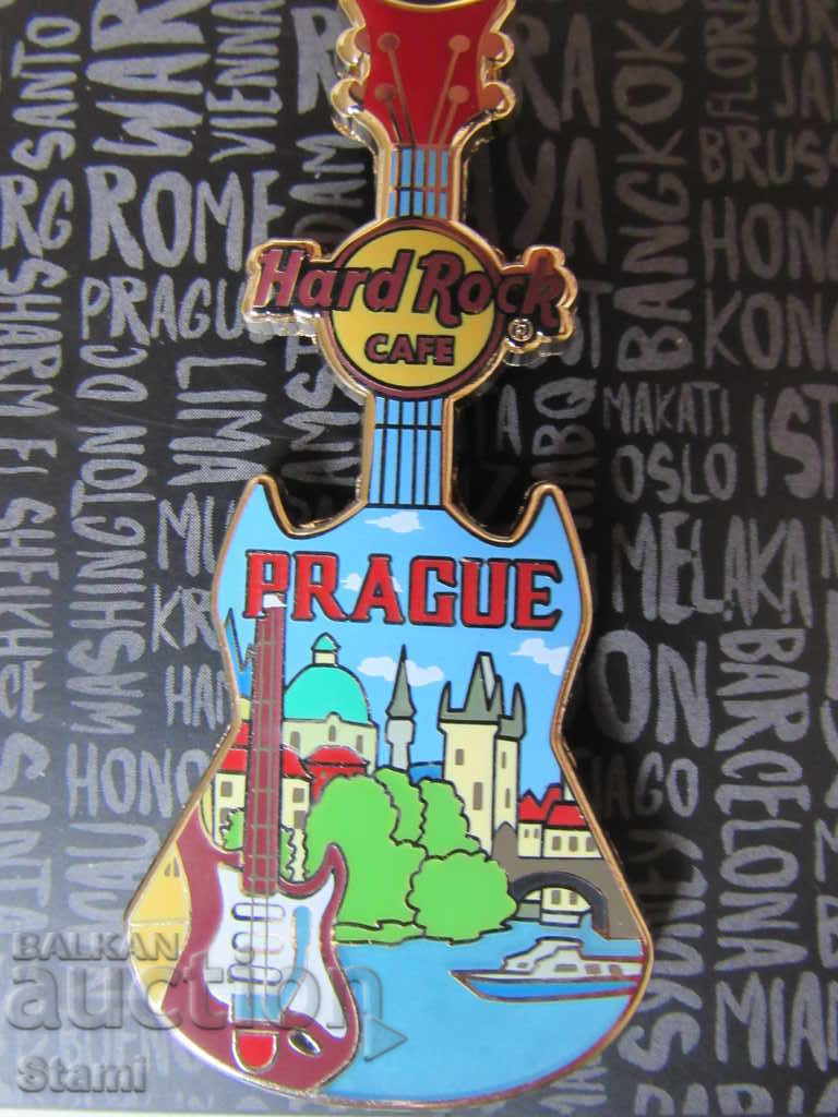 Original metal badge Hard Rock Cafe Prague, Czech Republic with price 41.20 BGN | € 21.07