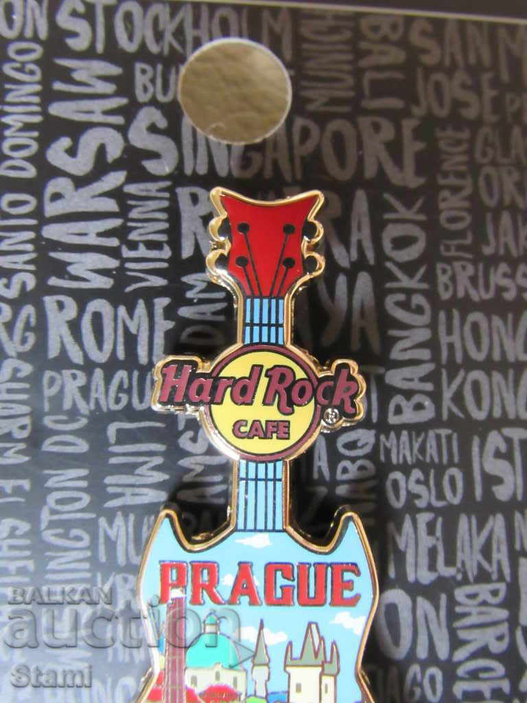 Delivery of Original metal badge Hard Rock Cafe Prague, Czech Republic