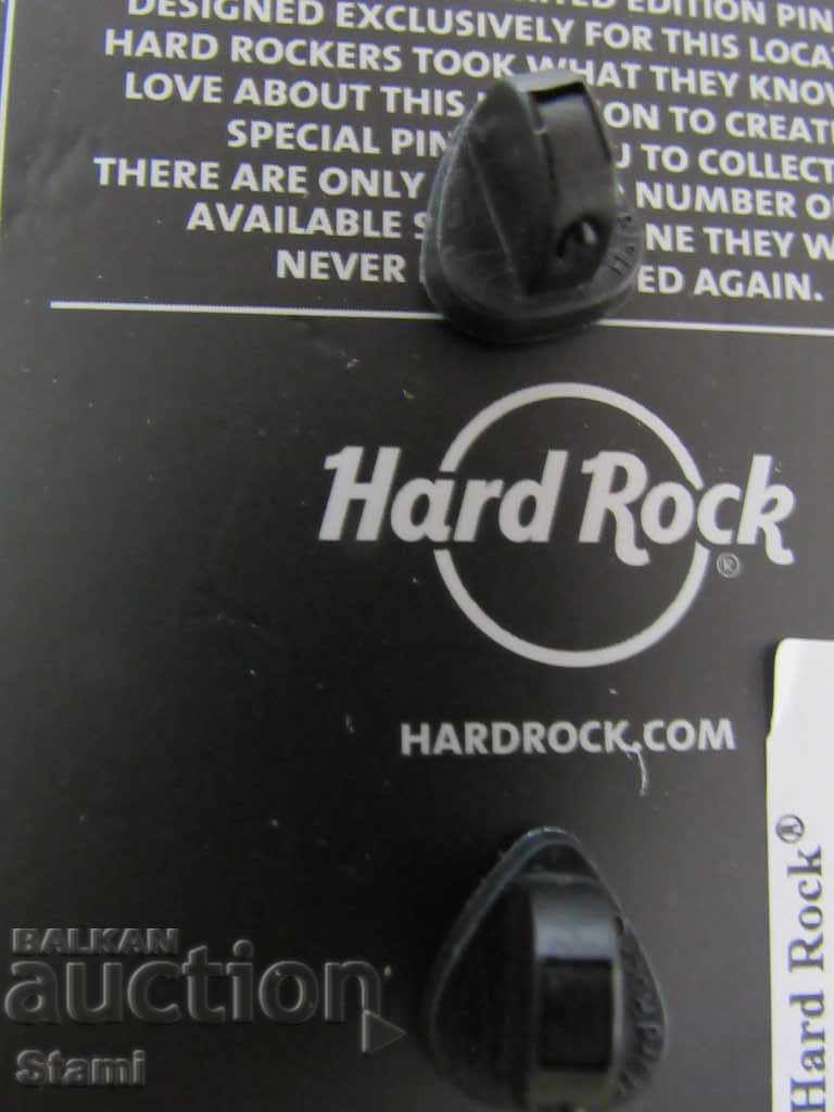 Original metal badge Hard Rock Cafe Prague, Czech Republic - 6
