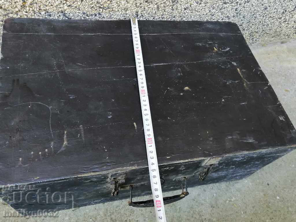 Delivery of An old military chest, a chest, a wooden chest