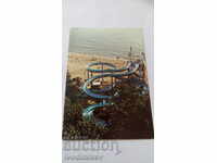 Χρυσή αμμουδιά Aquamarine Καρτ ποστάλ 1985