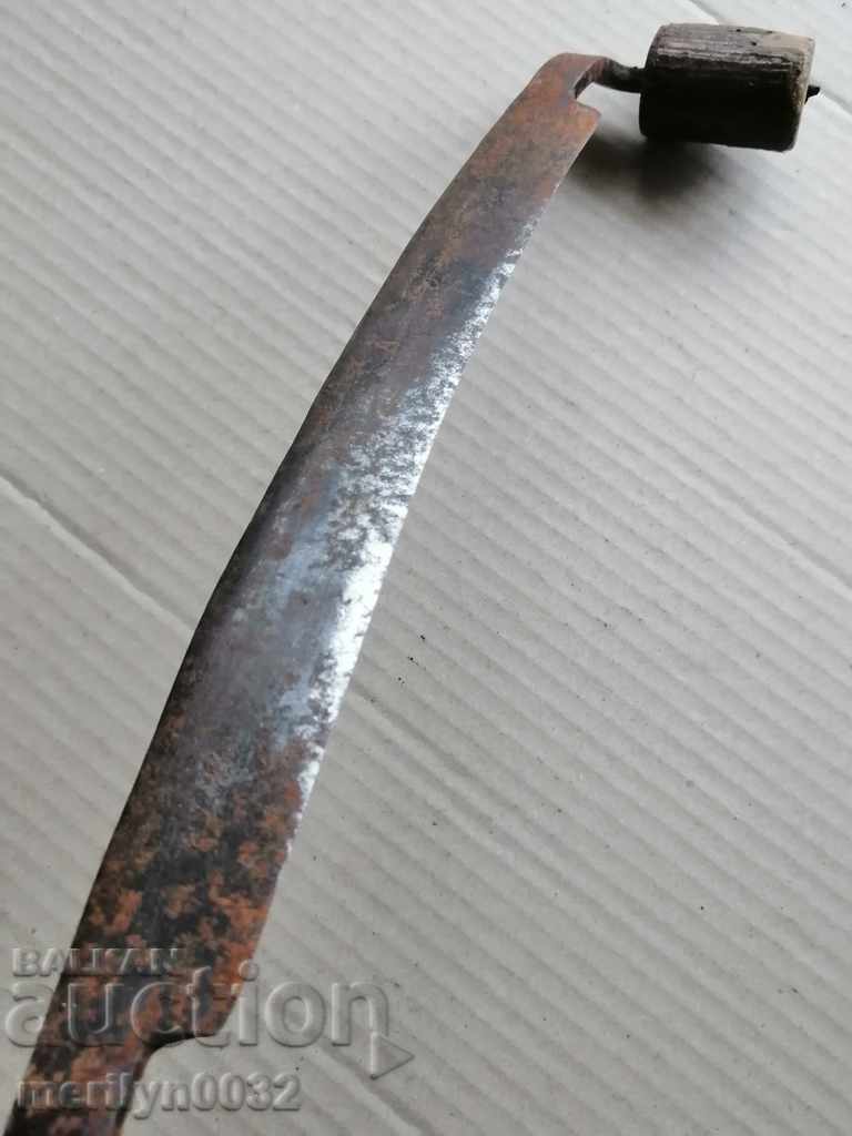Old forged ruff tool wrought iron wooden planer - 5 Old forged ruff tool wrought iron wooden planer - 5